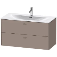 Тумба базальт матовый 102 см Duravit Brioso BR431304343