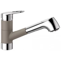 Смеситель для кухни Blanco Notis-S хром/серый беж 523259