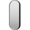Зеркало Brevita Saturn SAT-Dro1-050-black 50x115 см, с LED-подсветкой, сенсорным выключателем, черный матовый - 4