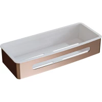 Полка для ванной Knotlor Линия SHS105RB 29 см, бронза матовая