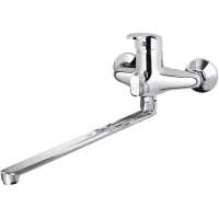 Смеситель для ванны Viko V-3215 универсальный, с душевым гарнитуром, хром