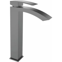 Смеситель для раковины Rose R1511T оружейная сталь