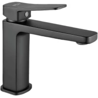 Смеситель для раковины Raffine F0199H черный матовый