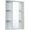 Зеркальный шкаф 35x35 см белый глянец L/R Onika Кредо 303501 - 1