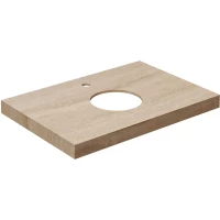 Столешница 70 см бежевый матовый для накладных раковин Kerama Marazzi Canaletto Риальто CN70.SG560420R 