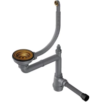 Сифон для кухонной мойки Omoikiri  WK-1CL-R-AB022 4956615 3 1/2