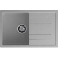 Кухонная мойка GranFest Quadro 780L 77x49,5 см, серый