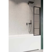 Шторка для ванны Radaway Nes Black PNJ I Factory 50 Right 10011050-54-55R прозрачное