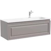 Тумба под раковину Sancos Very VR120RSM 119,5 см R, подвесная, серый матовый