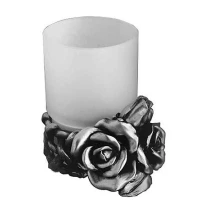Стакан настольный серебро Art&Max Rose AM-0091D-T
