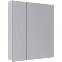 Зеркальный шкаф 70x79 см белый глянец Lemark Universal LM70ZS-U