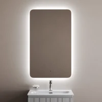 Зеркало Sancos Ray 2.0 RA2.600 60x100 см, с LED-подсветкой, сенсорным выключателем, диммером