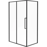 Душевой уголок Esbano Surf ESS-119PS-B ESOGS119PSB 110x90 см, профиль черный матовый, стекло прозрачное