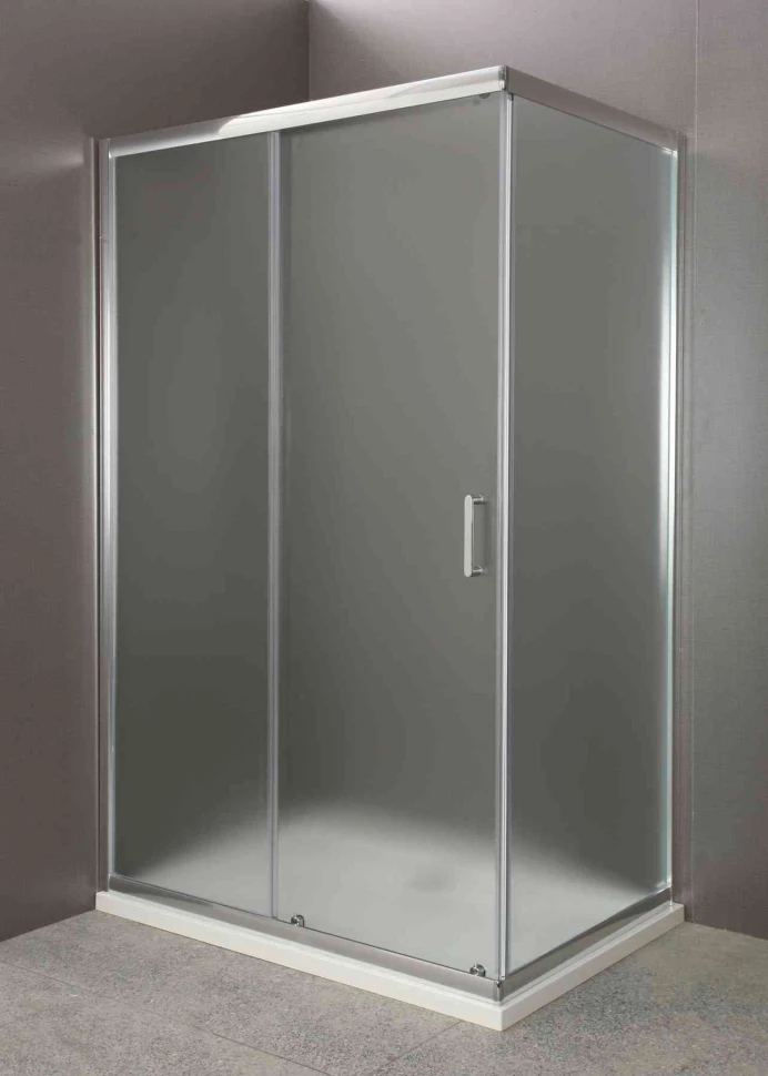 

Душевой уголок 120x90 см BelBagno Uno UNO-AH-1-120/90-P-Cr текстурное стекло