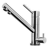 Смеситель для кухни с подключением к фильтру хром Omoikiri Tonami-C