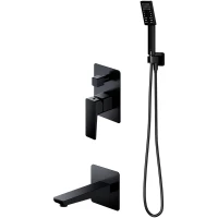 Смеситель для ванны Omnires Parma SYSPMW01BL