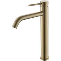 Смеситель для раковины Voda Vessel VSL25G золотой матовый