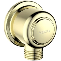 Подключение для душевого шланга Aquatek Классик AQ2461PG золотой