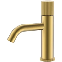 Смеситель для раковины Boheme Stick Linea 121-MG.3 золотой матовый