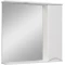 Зеркальный шкаф 80x75 см белый R Runo Афина 00-00001172 - 1