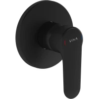 Смеситель для душа VitrA Root Round A4272836EXP встраиваемый, черный матовый
