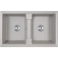 Кухонная мойка Granula 8101, БАЗАЛЬТ 81x50 см, базальт