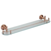 Полка стеклянная 50 см Migliore Mirella 17369