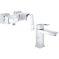 Комплект смесителей Grohe Eurocube 23145000 + 23446000
