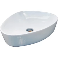 Раковина-чаша CeramaLux 9386 50,5x40,5 см, накладная, белый