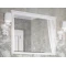 Зеркало 105x80 см белый матовый Corozo Таормина SD-00000273 - 1