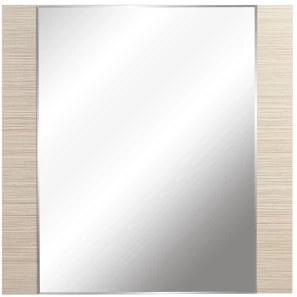 Изображение товара зеркало 80x80 см зебрано светлый stella polar симона sp-00000172