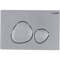 Кнопка смыва Creavit Spa GP700300 для инсталляции, матовый хром