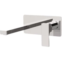 Смеситель для раковины Remer Absolute AU15L встраиваемый, без донного клапана, хром