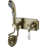 Гигиенический душ Elghansa Terrakotta 15C0686-Bronze (Set-41) со смесителем, бронза