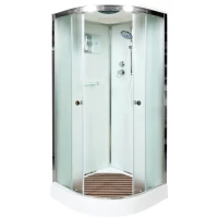 Душевая кабина 90x90x220 см Deto D09S матовое