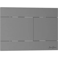 Кнопка смыва Iberica Blanca Inox-R IB.B015.02 для инсталляции, вороненая сталь