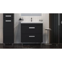 Тумба графит 79,9 см Velvex Orlando tn.ORL.CLA.80.2Y графит