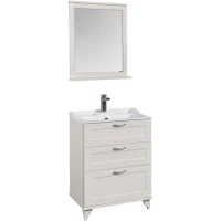 Комплект мебели дуб белый 65,3 см Акватон Леон 1A194601LBPS0 + 1A708731FB010 + 1A187102LBPS0