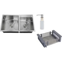 Кухонная мойка РМС нержавеющая сталь MR-7843