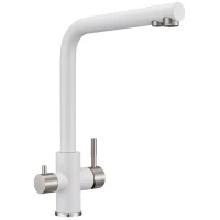 Смеситель для кухни с подключением к фильтру Milacio Ultra MCU.553.WH