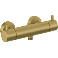 Термостат для душа Kludi Bozz 35203N038 золотой матовый