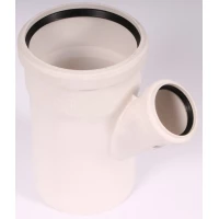 Тройник 110 х 50 х 45° Rehau Raupiano Plus 11213041001