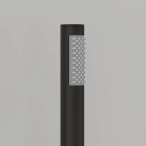 Изображение товара душевой комплект sancos select sc3004mb 250 мм, со смесителем, черный матовый