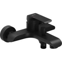 Смеситель для ванны Ravak Flat FL 022.20BLM X070175 черный матовый