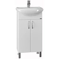 Тумба белый глянец 43 см Санта Уют 201084