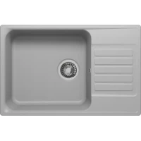Кухонная мойка Uperwood UPD-400 391020217 74x48 см, дым