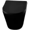 Унитаз подвесной Abber Bequem AC1102MB безободковый, с сиденьем микролифт, черный матовый - 2