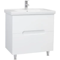 Тумба белый глянец 96 см Bellezza Андрэа 4639017110011