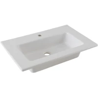 Раковина Allen Brau Fantasy 4.11024.20 71,5x46,5 см, накладная, подвесная, белый