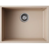 Кухонная мойка Omoikiri Tetogranit Tedori 54-U-SA 4993990 55x42 см, бежевый